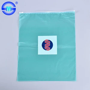 Hot sale custom printing zip lock plastic bags for clothing transparent with zip lock bags