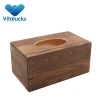 Hot sale custom unfinished wooden tissue box