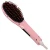 Import hot sale heated brush professional ceramic hair straightener with custom logo EG-HS01 from China
