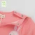 Import hot  sale  pink color plain baby girl vest clothes from China