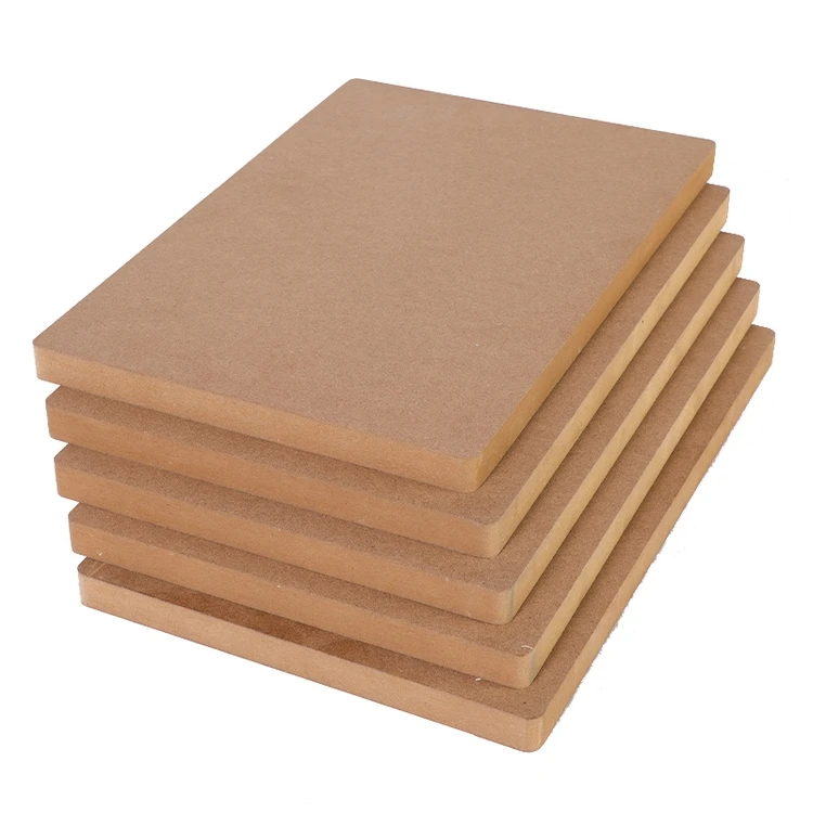 Hot Sale Professional Lower Price Melamine Veneer Hardness High Density Fiberboard