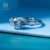 Import Hot Sale Romantic Design 925 Pure Silver Ring Engagement Wedding Band Jewelry Moissanite  Ring Jewelry Sets from China