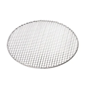 Hot sale round stainless steel  perforated barbecue grill wire mesh  for roast cooking