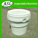 Hot sale small volume pail yogurt packing plastic bucket at 2 liter