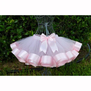 Hot sale tulle tutu skirt for birthday party  baby girls&#039; dress tutus for girls