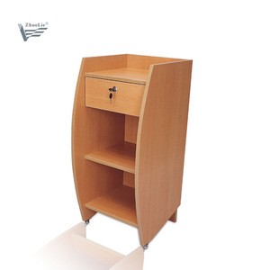 Hot sale wooden beauty salon Table with two desks High quality Tool car