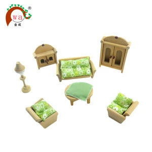 Hot sale wooden childrens mini furniture toy set,pretend play toys