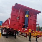 Hot sales End Rear Tipper Dumper  Semi Truck Trailer CIMC factory price