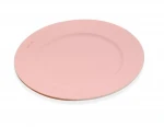 hot sell PP plastic dish PU leather dish tray for bar snake serving tray