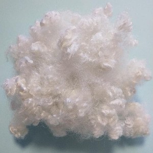 Hot Selling 15d*64mm Recycled White Polyester Staple Fiber For Non-woven Fabric