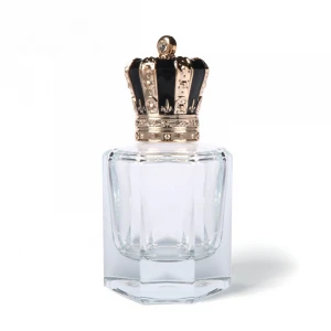 Hot Selling 30Ml Clear Luxury Glass Perfume Bottle Refillable Glass Spray Perfume Bottle