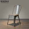 Hot selling best price steel iron frame modern design vintage industrial dining metal chair