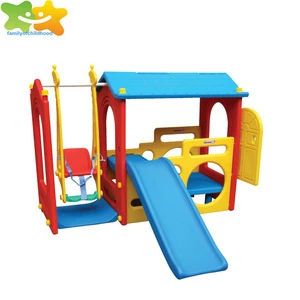 Hot selling Children Indoor Playhouse Slide And Swing Toy