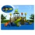 Import Hot selling children style kids game playhouse outdoor playground equipment play school toys HF-G044A from China
