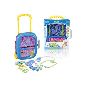 Hot selling medical kit pretend doctor play set toys in backpack
