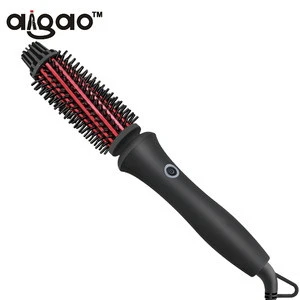 hot selling salon hair straightener hair curler comb wholesale price professional electric rotating hair curler