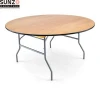 Hotel Folding Round Wooden Banquet Table Wholesale