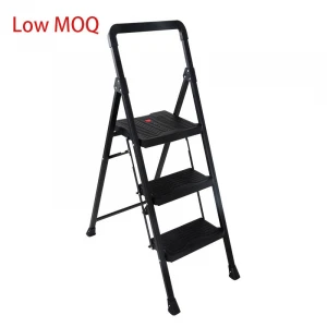 Household iron step ladder for warehouse iron-ladder