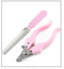 Household Pets Grooming Stainless Steel Cat Nail Scissors Pet Cleaning Kit