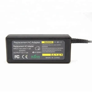 In stock Exact power supply 12v 5A 60W ac dc LED power adapter