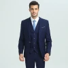 In stock item office business formal 3 piece suit