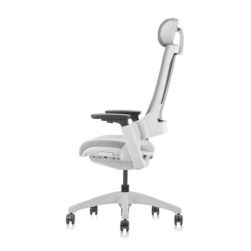 In Stock Luxury High Back silla de oficina Fabric Swivel Executive Ergonomic Office Chair