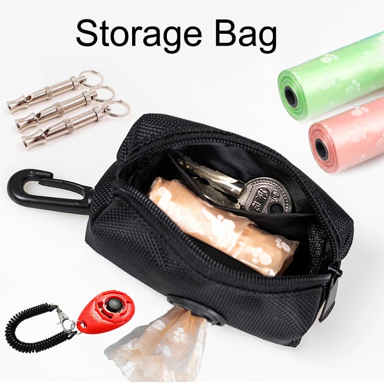 In stock Portable Outdoor dog trash bag Mini pet trash collection bag pet carrier pet trash bag holder