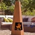 Import Indoor outdoor camping corten steel metal brazier fire pit from China