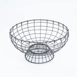 Industrial Style Kitchen Metal Wire Fruit Basket