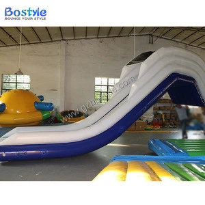 Inflatable Water Play Equipment Floating Yacht Slide Cruise Ship Slide For Sale