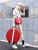 Import Ins Hot Popular ABS+PC 18&quot; Round Red Black Cute Fashion Lady Trolley Travel Luggage Bag Girl Cosmetic Make Up Handbag TSA Lock from China