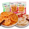 Instant   spicy mountain pepper  lotus root 80g slices Arrowroot  preserved vegetables