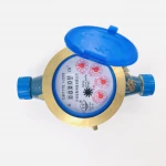 Intelligent portable ultrasonic Brass case mechanical water meter