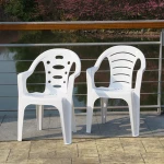 Italian plastic furniture restaurant chairs