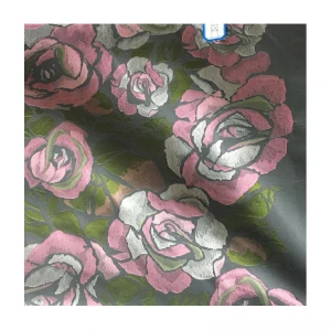 Jacquard cactus&amp;dots pattern couture fashion fabric for jacket craft by the yard