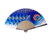 Japan style animal painted bamboo crafts wholesale handheld fan souvenir