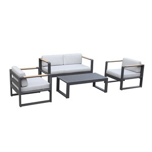 JB3062 Modern Design Garden Furniture sofa set Patio  Aluminum Outdoor Sofas