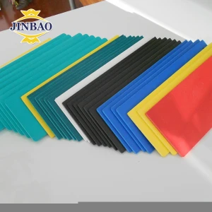 JINBAO marine celuka high density pvc form board fomex foamex inkjet printable polystyrene foam 3mm ps sheet
