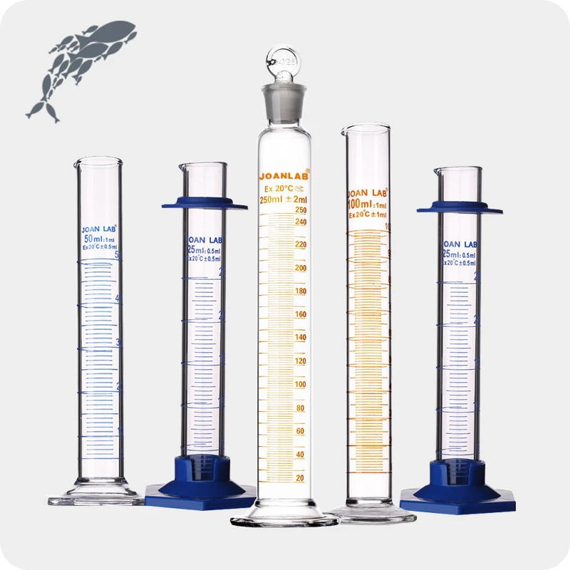 JOAN 250ml Thick Glass Graduated Measuring Cylinder