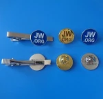JW.ORG tie clips and 2 designs pin badges for promotional gifts