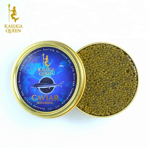 KalugaQueen china export condiments food cans for caviar dish
