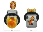 Kamoer KAS ABS Plastic small 12v 24V peristaltic pump head For liquid dispensing