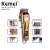 Import Kemei KM-2011 New Mens Electric Hair trimmer Two-Piece Suit LED Display Metal Hair Clipper USB Charging Trimmer Hair Clipper from China