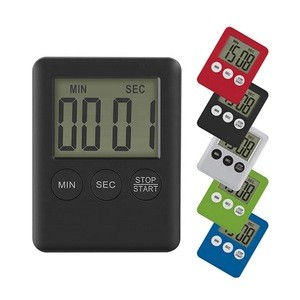 KH-TM023 Safe Plastic Portable Small Mini Electronic Countdown Magnetic Digital Kitchen Timer for Promotion