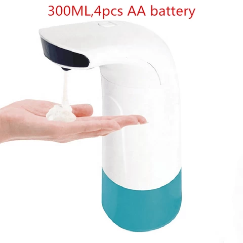 Kids automatic hand sanitizer electronic liquid soap dispenser, battery operated foam soap dispenser