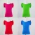 Import kids clothes wholesale solid white t-shirt fashion baby clothes ruffle sleeve Baby Girls top Candy Color tank top from China