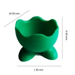 Kitchen cooking tool egg stand serving cup rack tray table accessories nonstick silicone egg cup holder