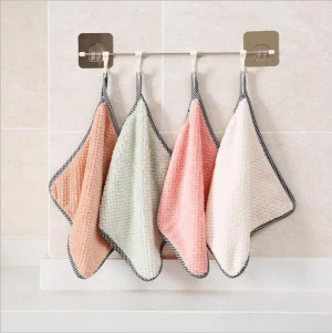 Kitchen Supplies Home Kitchen Oil and Dust Clean Rag Super Absorbent Non-stick Oil Dish Towel Reusable Cleaning Cloth