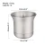 Import KLP Wholesale custom logo double layer stainless steel bar 4L large capacity ice bucket from China