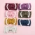 Import Knot Bows Elastic Nylon Headbands Wide Cable Knitted Knotbow Elastic Stretchy Turban Headwraps,Baby Girls Hair Accessories from China